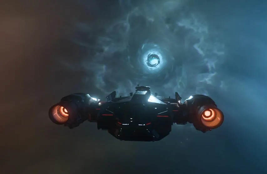 Ship approaching Pyro storm